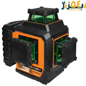 تراز لیزری شارژی 1144 گالف سه بعدی با LCD سبز گالف GULF