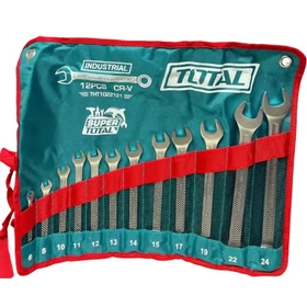 آچار یکسر رینگ 12 پارچه کیفی صنعتی توتالtht1022121