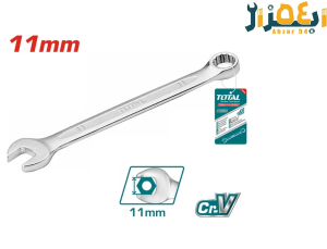 آچار یکسر صنعتی 11mm توتال tcspa111