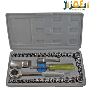 مجموعه 40 عددی آچار بکس و دسته آچار آیوا مدل G 680