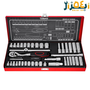 جعبه بکس فلزی سفید 40 عددی T1252-40m توسن