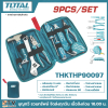 ست ابزار 9 عددی توتال THKTHP90097