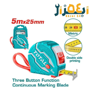 متر 5 متری روکشدارTOTAL TMT126052 M توتال