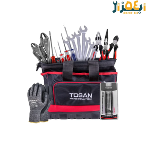 مجموعه کیف ابزار کیت ابزار 22 عددی توسن