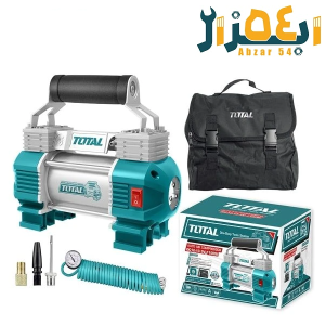 پمپ باد فندکی دو سیلندر توتال مدل TOTAL TTAC2506