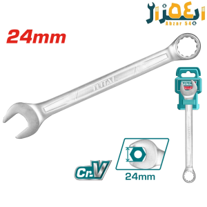 آچار یکسر صنعتی 24mm توتال TOTAL TCSPA241