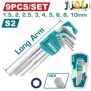 الن کارتی 6 گوش صنعتی 9 عددی توتال THT106191
