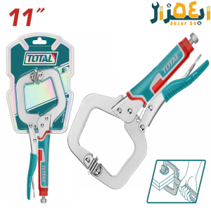 انبر قفلی ورق گیر 11 اینچ توتال TOTAL THT111113