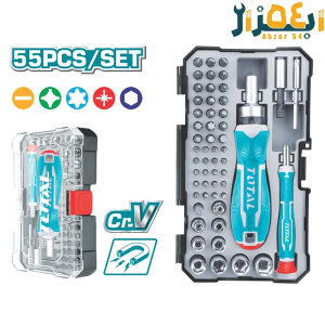 ست بیت جغجغه ای 55 عددی توتال TACSD30556