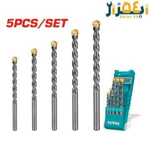 ست مته الماس صنعتی 5 عددی توتال مدل TACSD5051