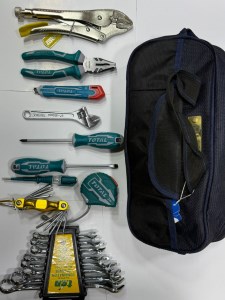 ست ابزار 10 پارچه با کیف هدیه