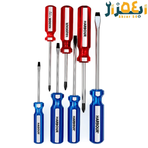 ست پیچ گوشتی دسته کریستال H7000P هاربر