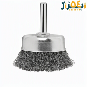 فرچه سیمی سر دریل کاسه ای افشان 4