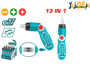 پیچ گوشتی جغجغه ای tacsd30136 توتال total